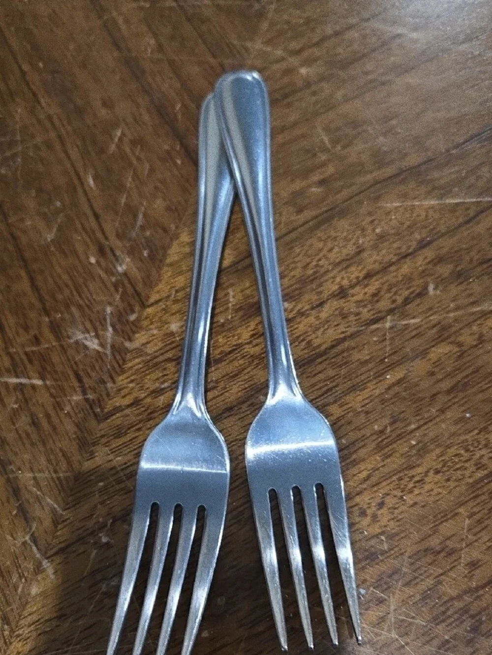 32Pcs.Mismatched Stainless Steel Flatware Set - Silver Service for Home Dining